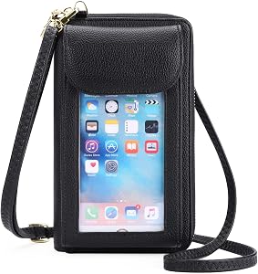 FALAN MULE Crossbody Purse for Women Leather Crossbody Bag For Women Cell Phone Wallet Purses Should Bag