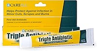 Vista 9 de CareAll Ungüento antibiótico triple de 1.0 onzas (paquete de 3), ungüento de primeros auxilios para cortes menores, rasguños y quemaduras