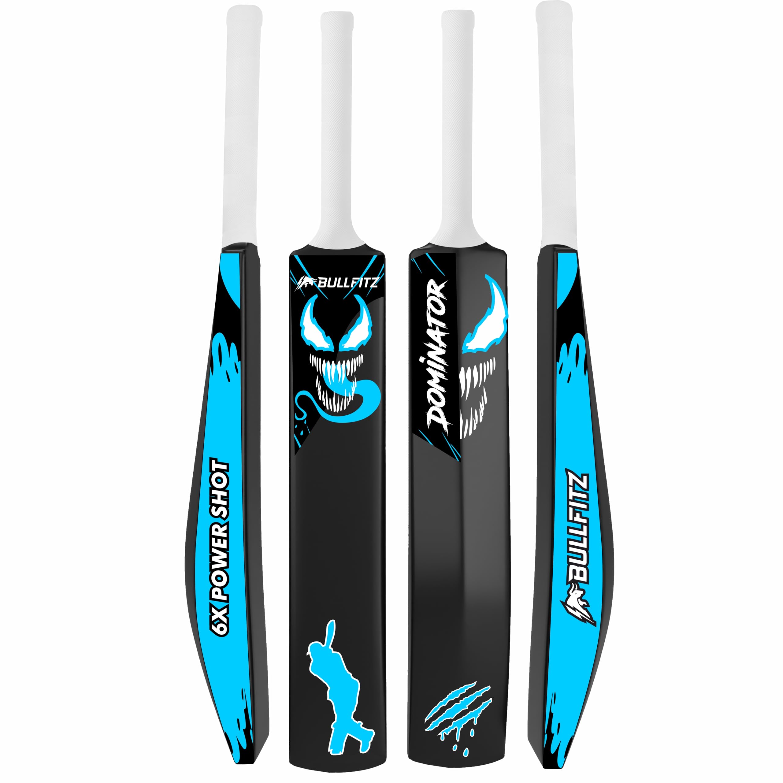 Dominator Edition Plastic Cricket Tennis Bat, Full Size 34 x 4.5 Inch, Heavy Duty Premium Bat for Kids/Boys/Girls/Adults - All Age Groups-image-34