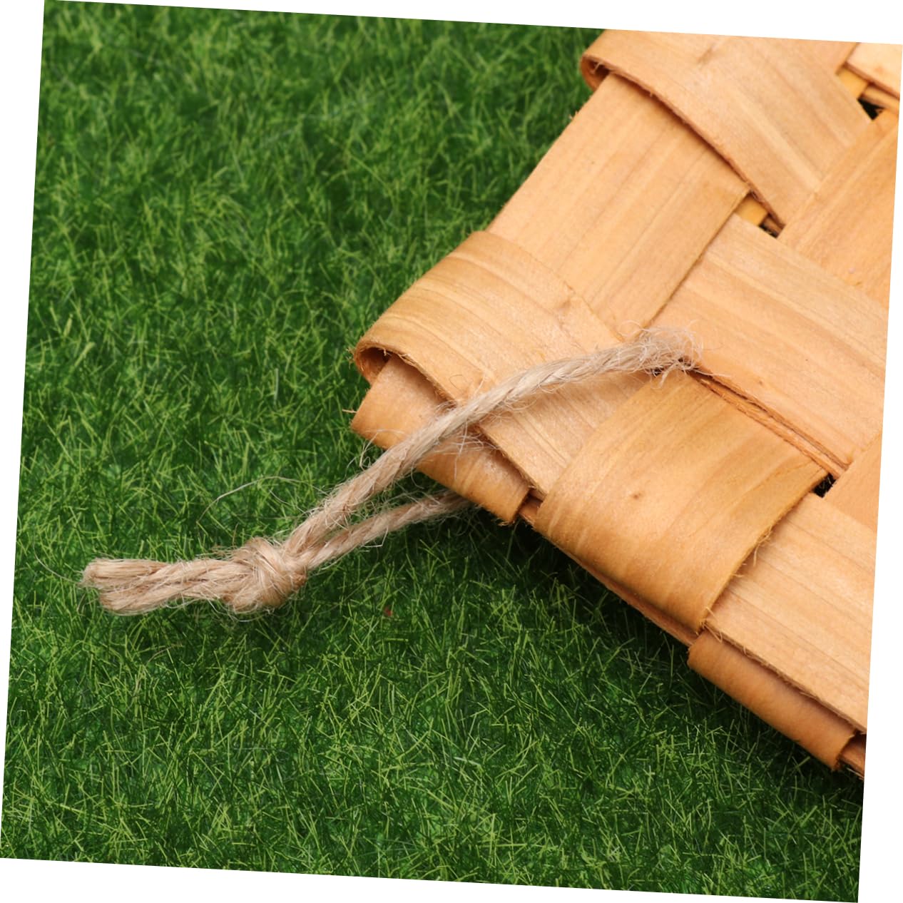 Cabilock 3pezzi Cesta Legno Intrecciata Per Biancheria e Oggetti Vari Portaoggetti Decorativo Per Casa Per Giocattoli Libri e Accessori