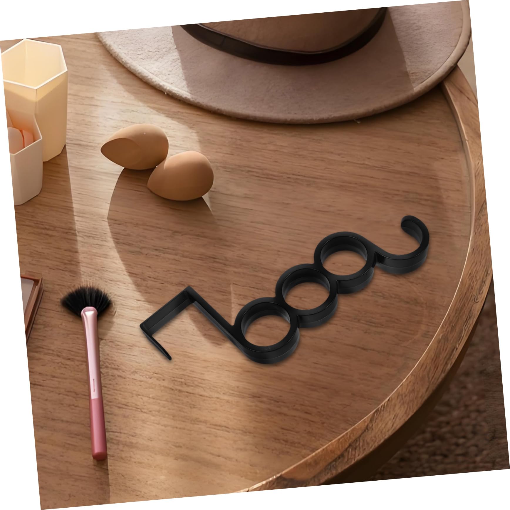 Didiseaon 10 Ganchos de Plástico para Colgar en Puerta, Diseño Antideslizante y Estilo Moderno Minimalista, para Dormitorio y Baño