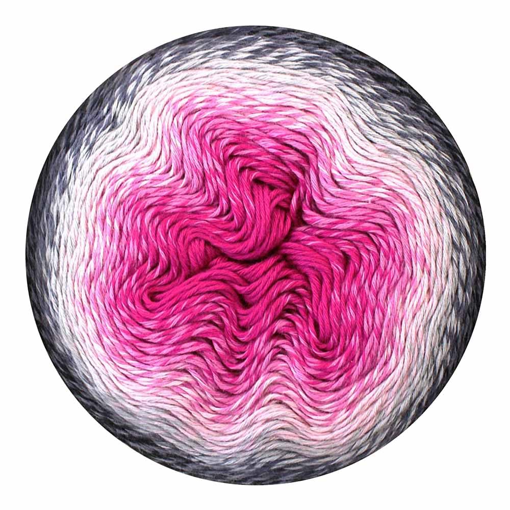 Scheepjes Whirl, Cotton, Nero, Grigio, Rosa, 1 Cm-image