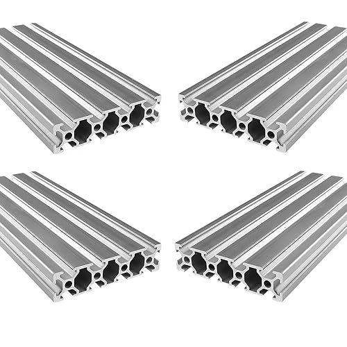 Miniatura 7 de Extrusión de aluminio 2080 de 6.3 pulgadas  6.299in de longitud, ranura en T, plata, 1 paquete, aluminio extruido de 0.787in x 3.150in, 20 series de