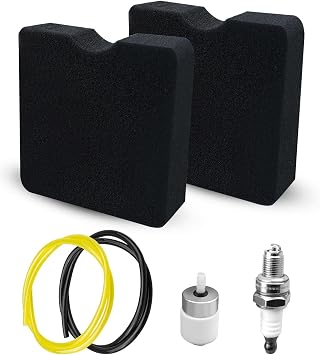 504115301 Air Filter Tune Up Kit with Spark Plug and Fuel Line Fit for Husqvarna 130BT 530BT RedMax EBZ3000RH HBZ2601 HBZ2610 Leaf Blowers Replace 521751401
