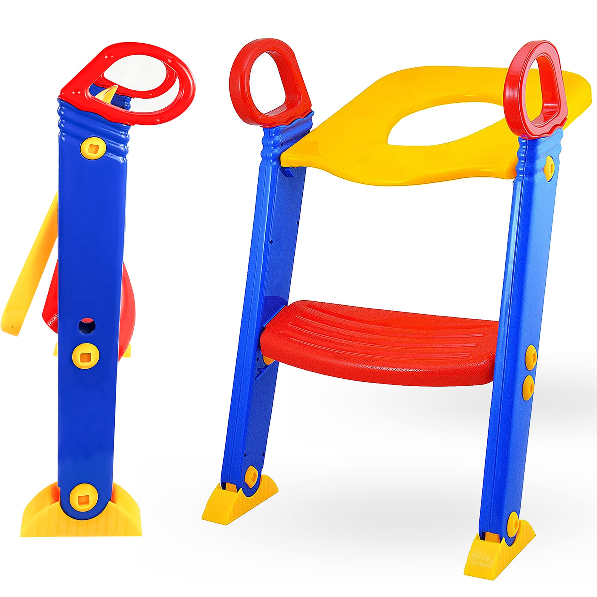 Baby Potty Training Ladder Toilet Seat Chair Step Kids Toddler