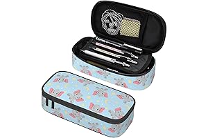 Cute Elephant Pencil Case for Kids and Students