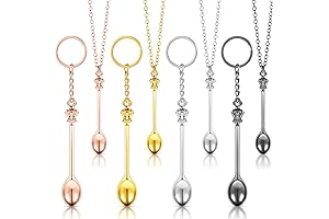 Crown Shaped Spoon Keychain