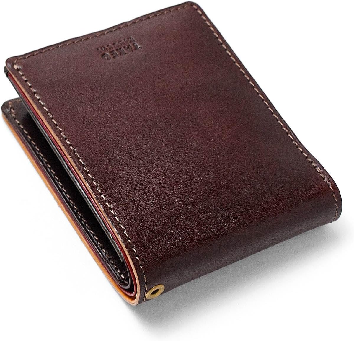 Amazon | [タケオキクチ] エリア 二つ折り財布 266615 チョコ | 財布