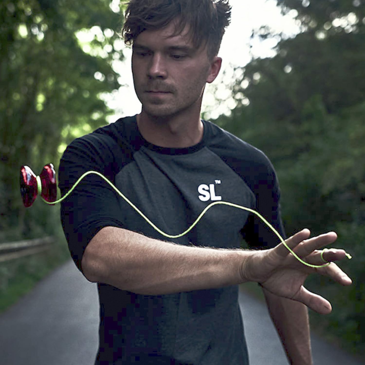 YoyoFactory Arrow Yoyo - Rojo (De Principiante a Profesional, Yo-Yo con Rodamientos de Bolas Extra,Cuerda e Instrucciones) — view 4