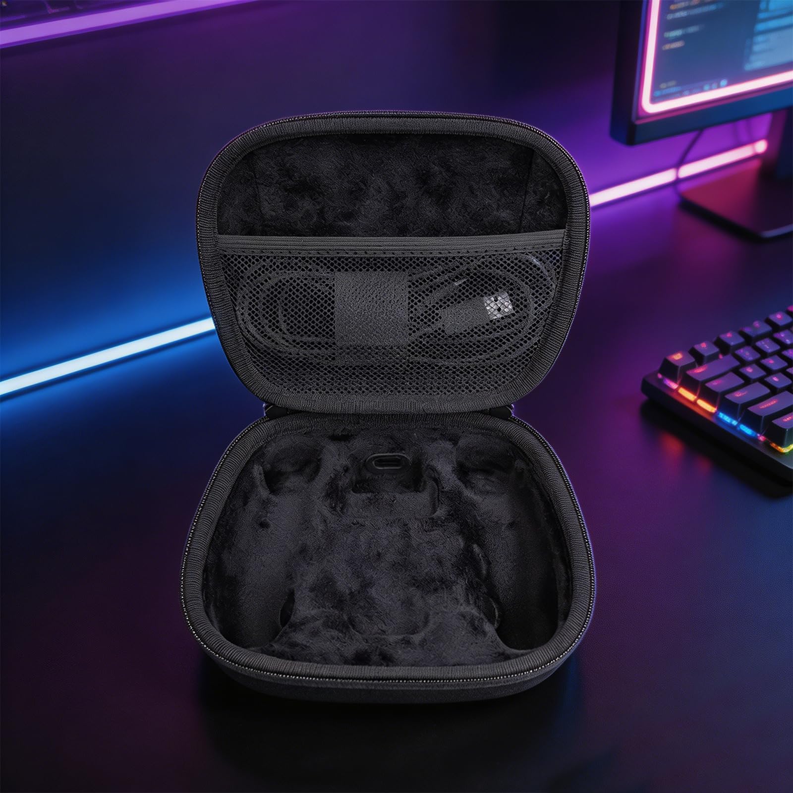 Twarda obudowa EVA na kontroler pary 2 akcesoria lekka torba odporna na | Twarda obudowa EVA do Steam Controllera 2 zapewnia ochronę przed zarysowaniami i kurzem; lekka i trwała, bezpieczny