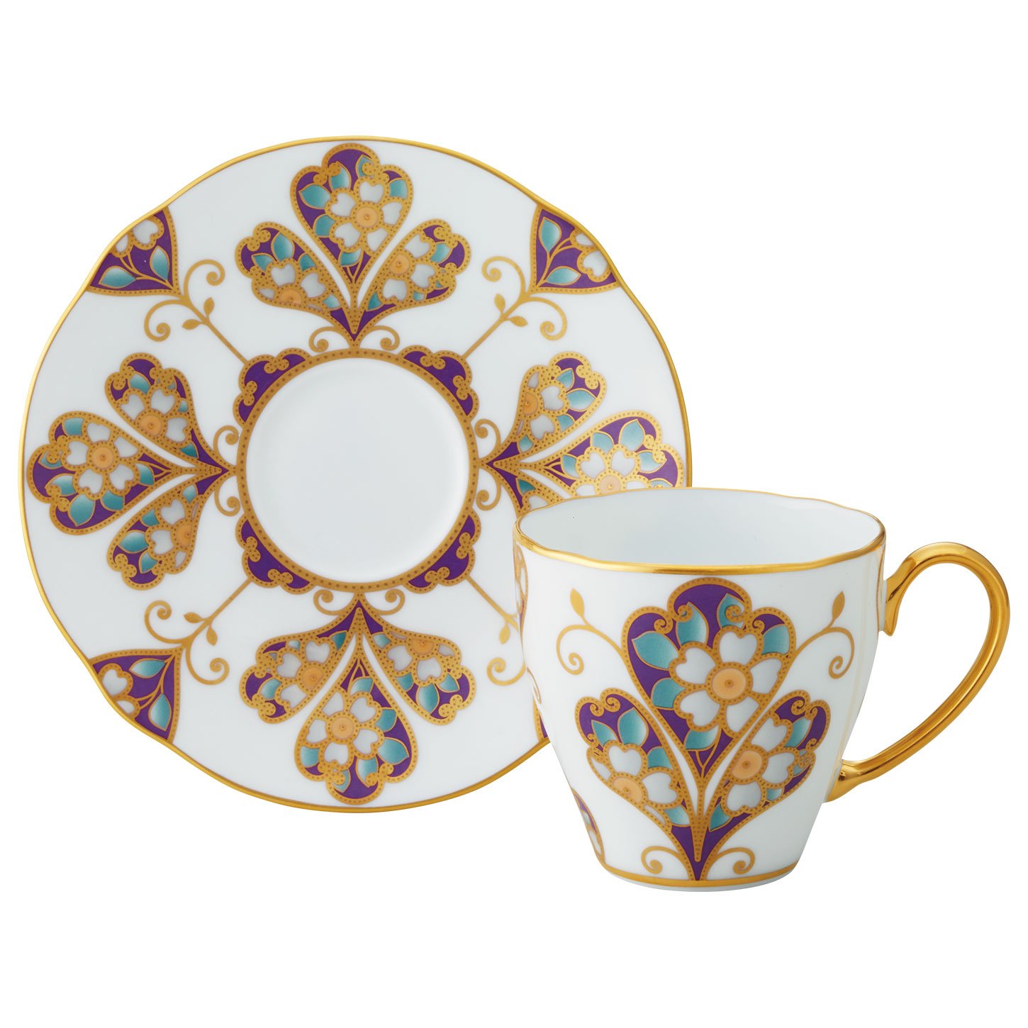 Tasse à café blanche Noritake pour vos pauses café et petits déjeuners
