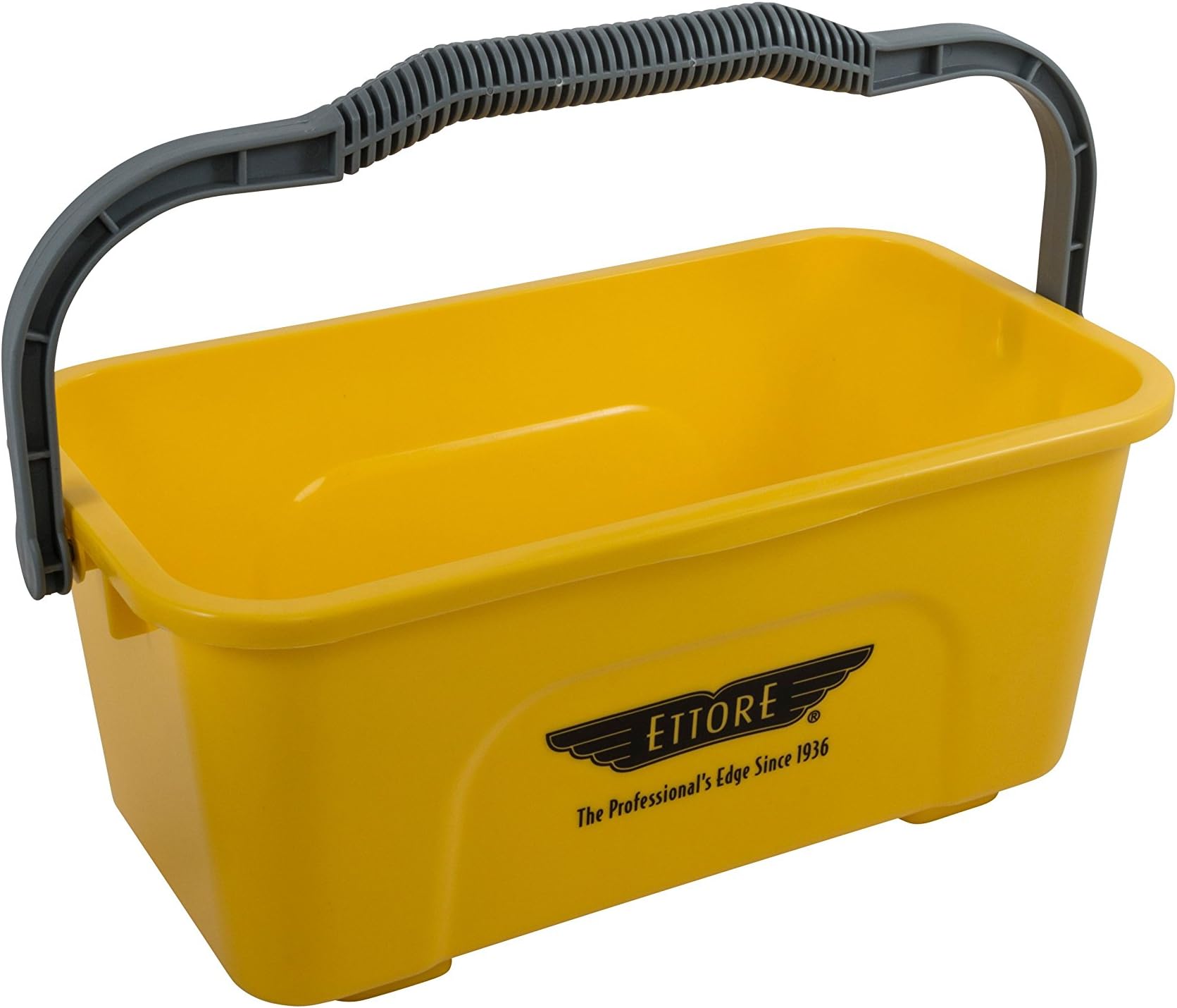 Ettore 3 Gallon Compact Super Bucket with Ergonomic Handle, 1 Pack (Original Version)