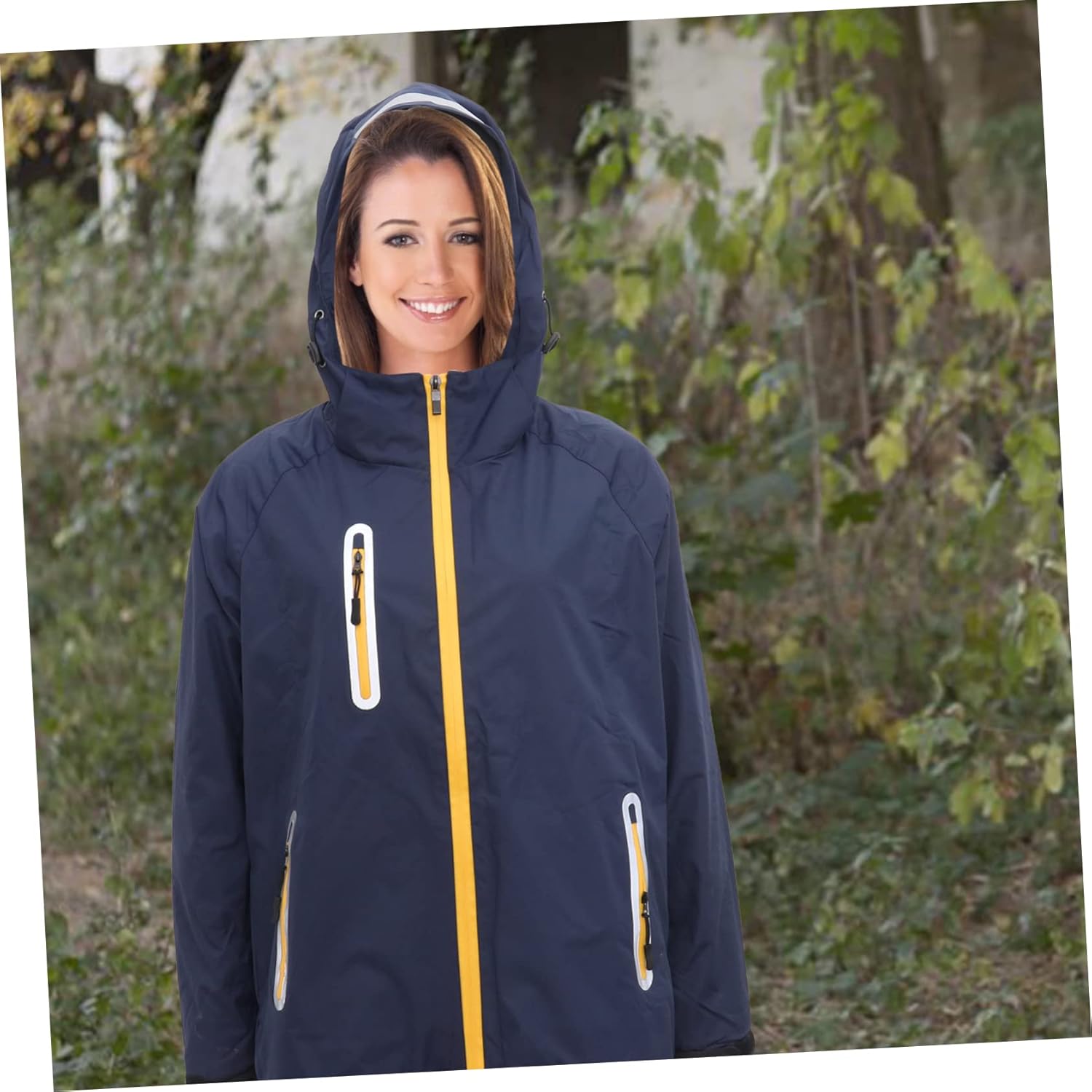 Hooded Windbreaker Jacket for Men Women Polar Fleece Jacket Hiking Coat Outdoor Hiking Coat Winter Cuffs