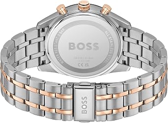 BOSS Analogue Multifunction Quartz Watch for Men TOURMASTER Collection - Available with Stainless Steel or Leather Bracelet