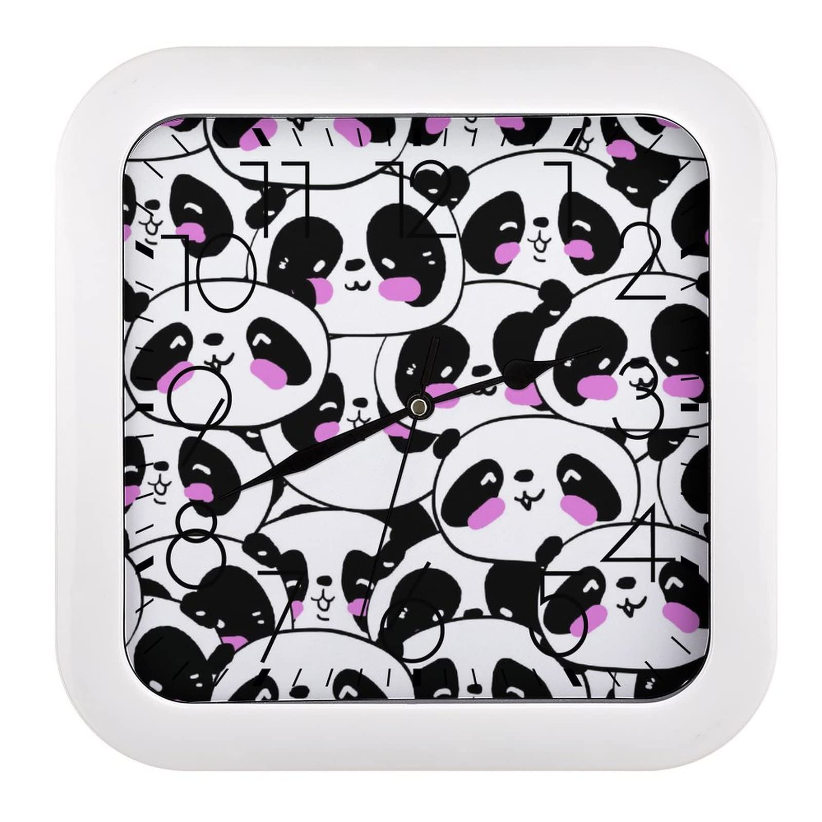 Panda de dessin animé moderne pour décorer les murs de l'école