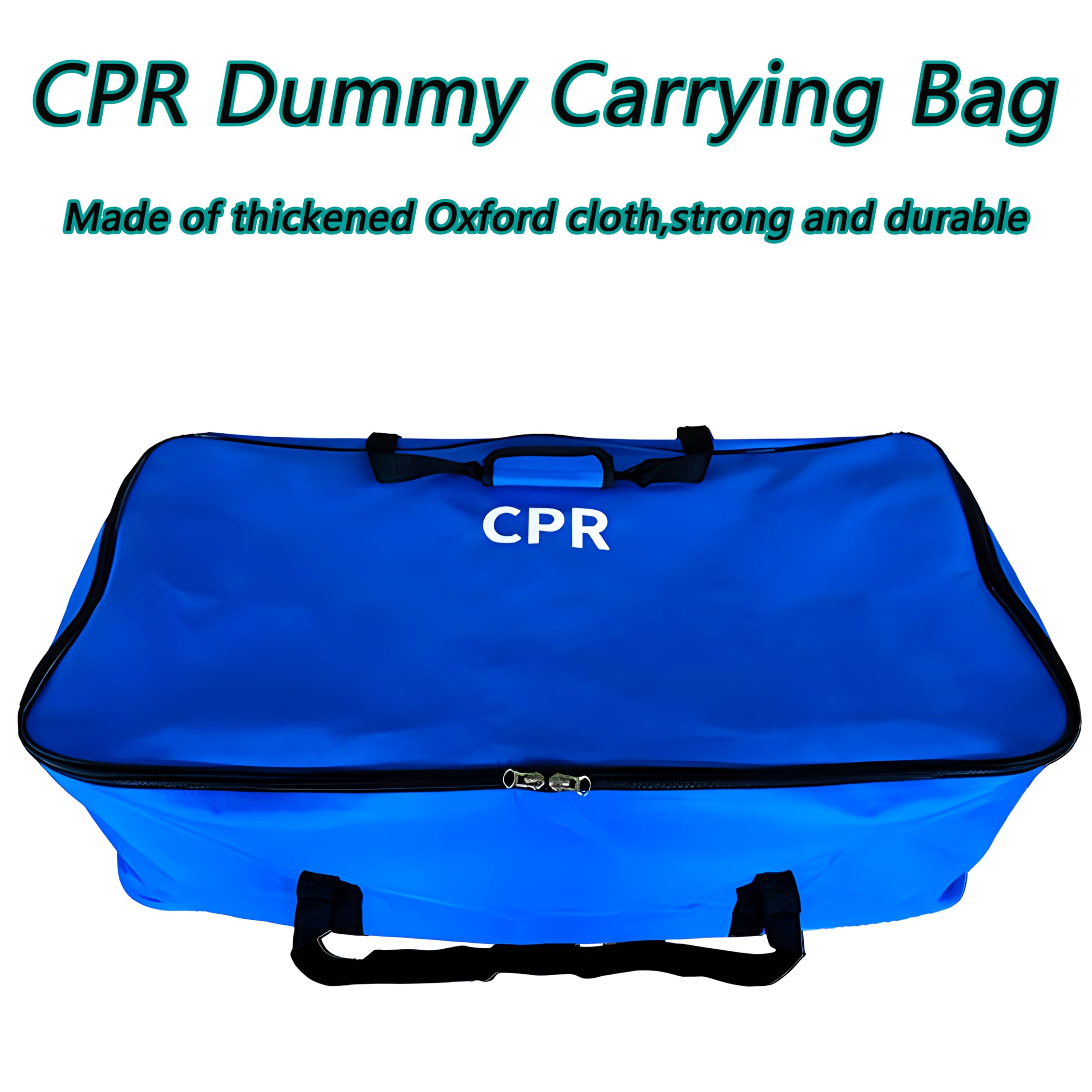 DRXRD Maniquí Entrenamiento Maniquíes Reanimación RCP Entrenamiento con Bolsa de Transporte y Tapete para Dominar Técnicas Correctas de Primeros Auxilios y Métodos Operativos