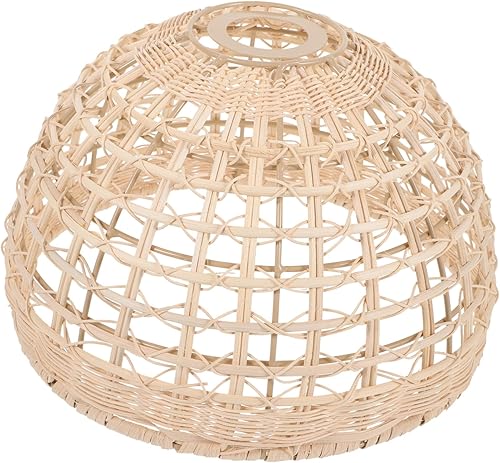 Lámparas decorativas imitación ratán cuerda lámpara de plástico organizador de escritorio pantalla de luz disponible en Yaxa Peru