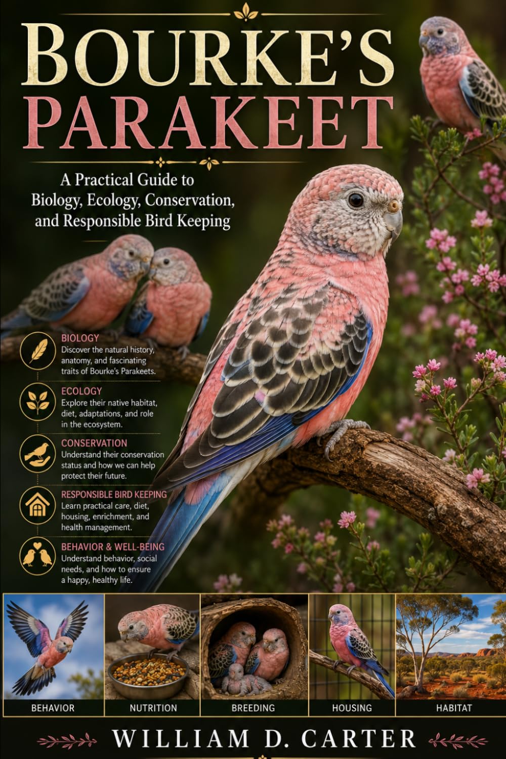 BOURKE’S PARAKEET: A Practical Guide to Biology, Ecology, Conservation, and Responsible Bird Keeping