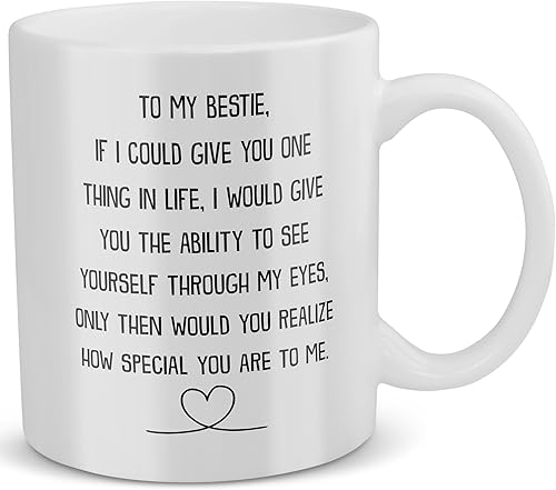 Miniatura 7 de Taza divertida con chismes  Regalo para mejor amiga, taza de café, amistad, hermana del alma, unbiológico, hermana, cumpleaños, Navidad, chismes (11