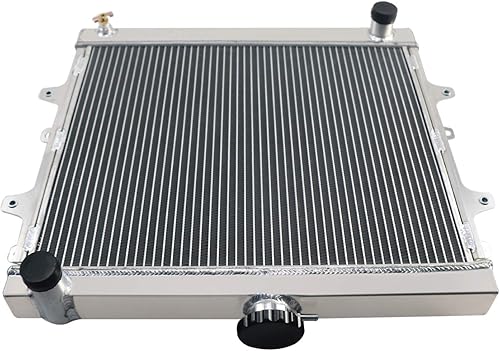 Miniatura 5 de Radiador de aluminio de rendimiento compatible con Toyota 4Runner Pickup 2.4L L4 1984-1995, radiador de núcleo de 3 filas