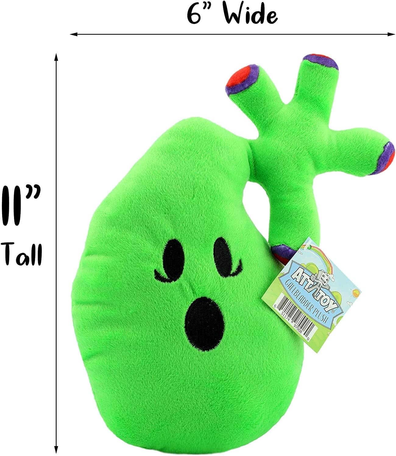 Buy Attatoy Gallbladder Plush, Body Organ Stuffed Toy Complete with
