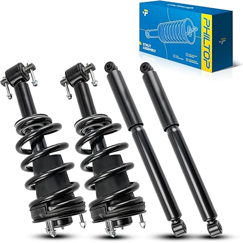 Vista 65 de PHILTOP Conjunto de puntales delanteros para 2003-2023 4Runner 2007-2014 FJ Cruiser 2005-2015 Tacoma, 171371L/171371R Conjunto completo