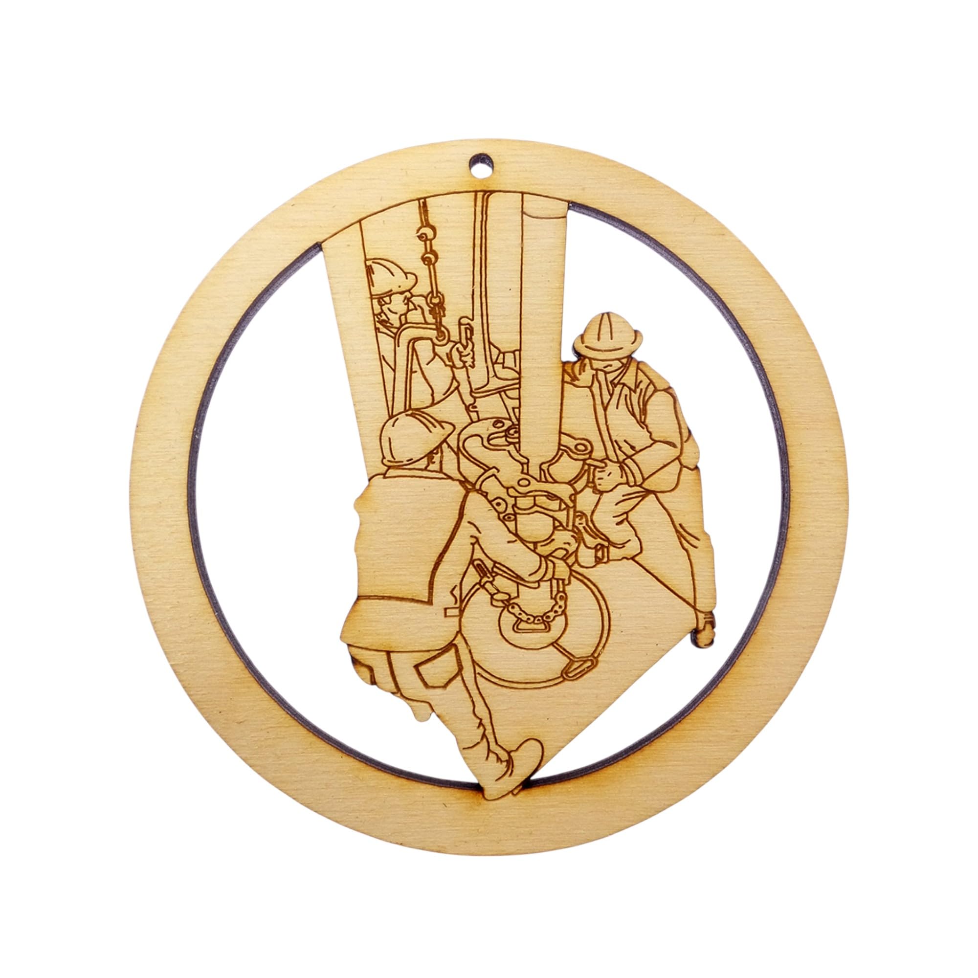 - Personalized Oil Rig Christmas Ornaments for Tree, Oil Field Gifts for Men, Roughnecks