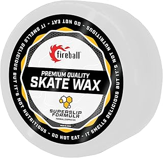 Fireball SuperSlip Pro Skateboard Wax for Rails - USA Formulated Skate Curb Wax for Scooters Aggressive Inline and Skateboards - Custom Formula Professional Skate Wax