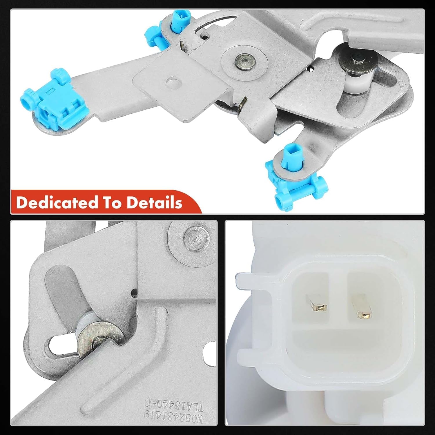 A-Premium Trunk Latch Compatible with Ford F-150 2015-2023, F-250 Super Duty/F-350 Super Duty 2017-2023, F-450 Super Duty/F-550 Super Duty 2018-2023, Rear Tailgate Lock Latch Actuator