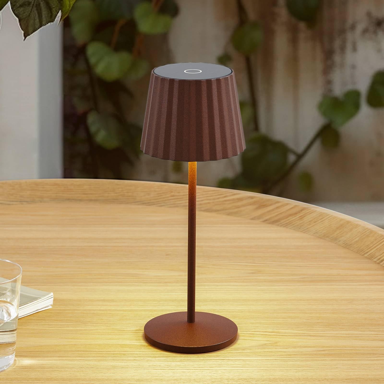 LED Tischleuchte Mit Akku - Dimmbar, Touch-Bedienung, USB-aufladbar & Für Innen/außen LED Tischleuchte Mit Akku - Dimmbar, Touch-Bedienung, USB-aufladbar & Für Innen/außen