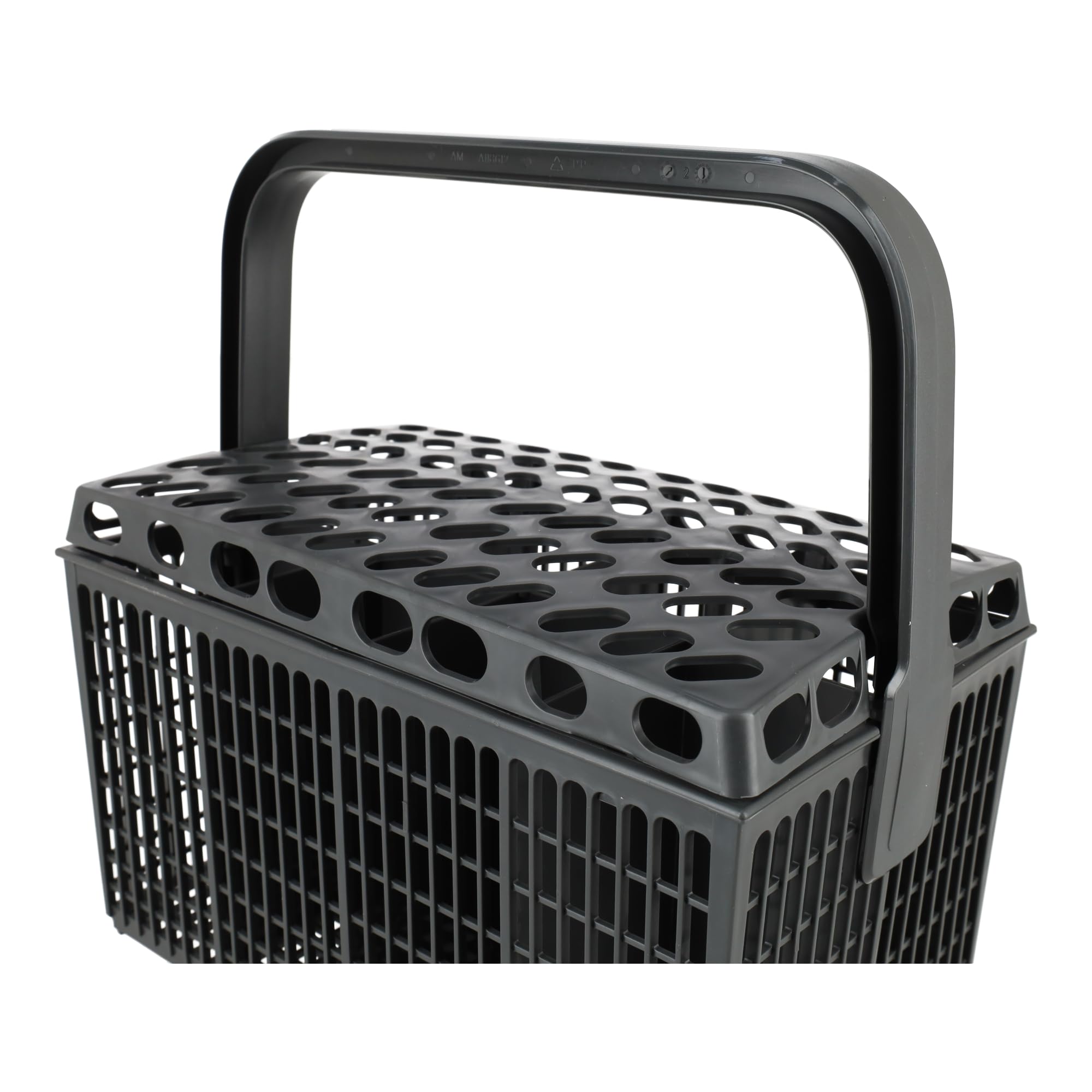sparefixd Cesta de cubiertos gris oscuro para lavavajillas IKEA