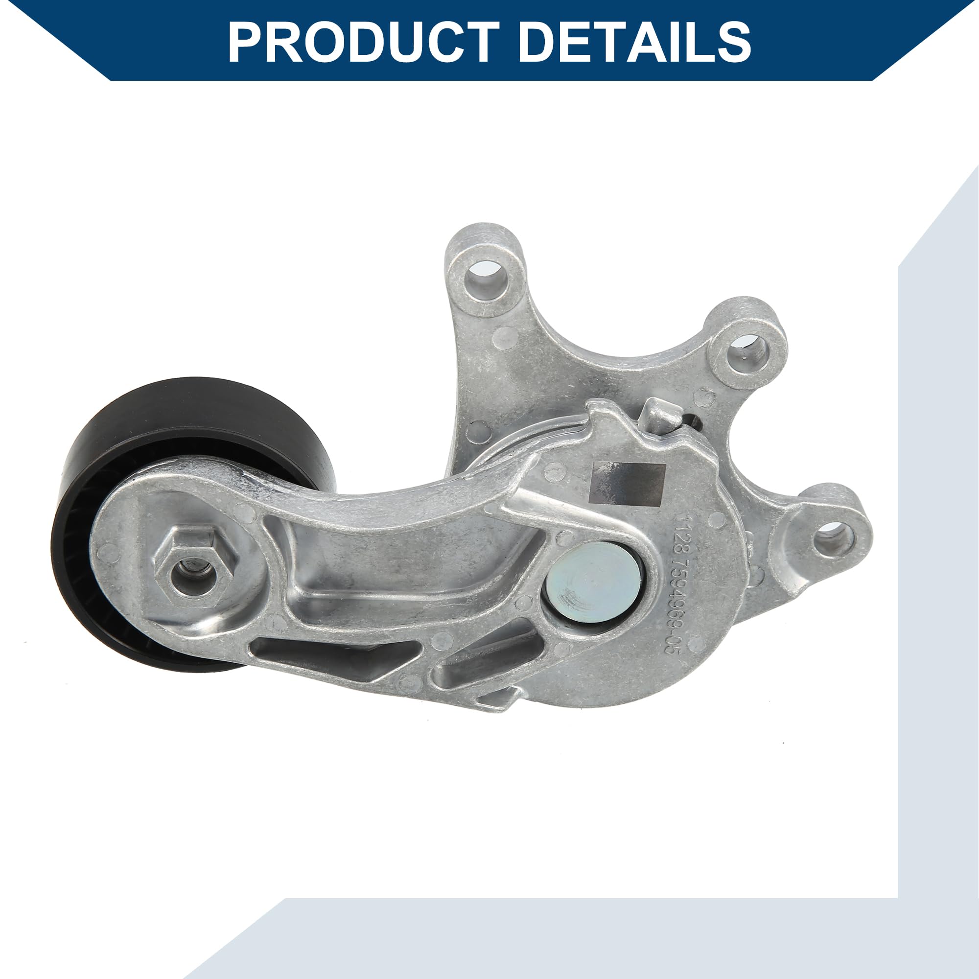 AULINK 11287594969 Belt Tensioner Assembly With Pulley (2.0L L4) For
