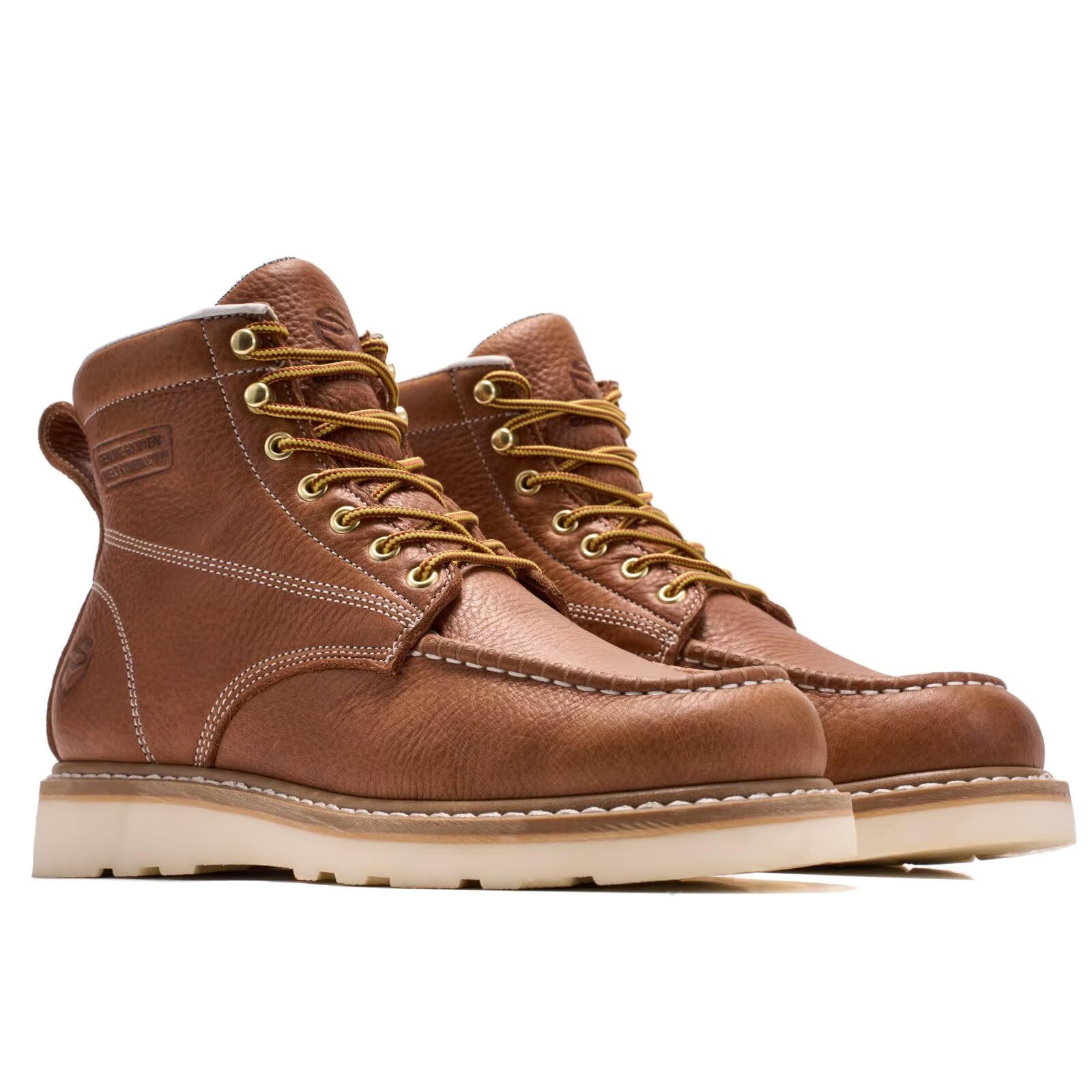 SUREWAY Wedge Moc Work Boots