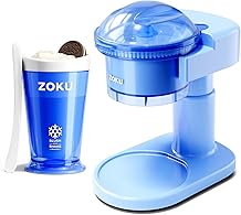 Paquete ZOKU Blue Slushie Cup and Snow Cone Maker