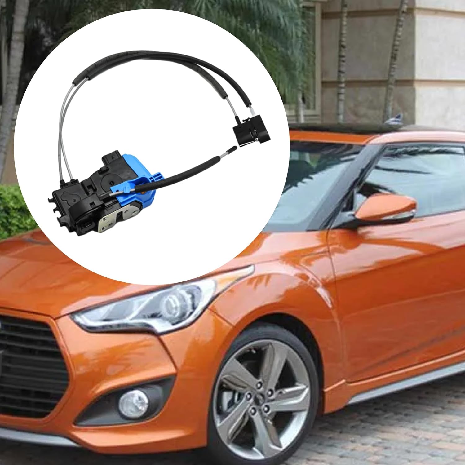 81310-2V000 Front Left Power Door Lock Actuator, Replacement for Hyundai Veloster 2012 2013 2014 2015 2016 2017, Replaces 813102V000