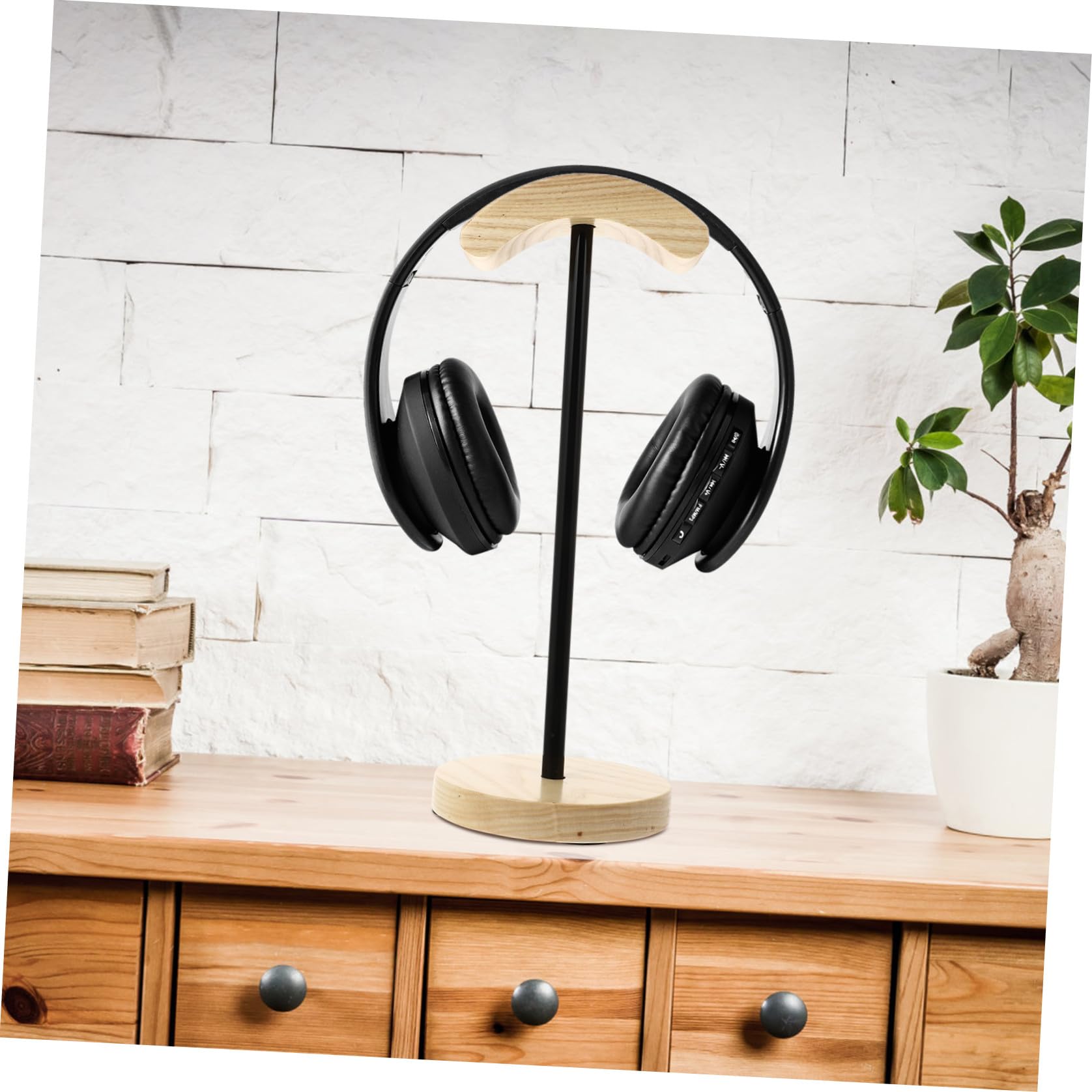 VILLCASE Soporte de Auriculares para Gaming y Escritorio Organizador de Auriculares Durable y Estable para Cafés Habitaciones de Estudio