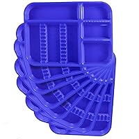 Vista 20 de LA MIERE Bandeja dividida para instrumentos dentales, bandeja de configuración dividida autoclavable, bandeja dividida separada B-Lok, tamaño B