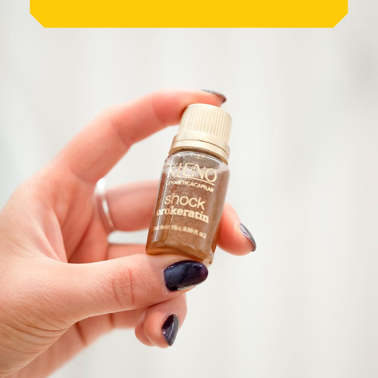 Shock OroKeratin 24K Gold + Keratin | 12 ampoules 0,50 fl Oz (15cc.)