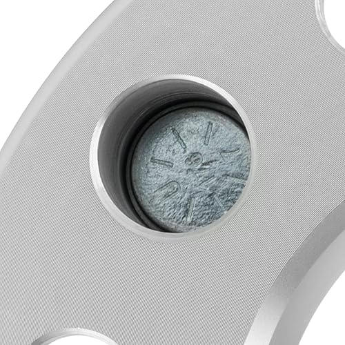 Vista 579 de KAX Espaciadores de rueda de 0.236 x 5.315 in, espaciadores de rueda centrados de 2 pulgadas y 6 lengüetas para F-15-0, Expedition, Mark LT, Negro