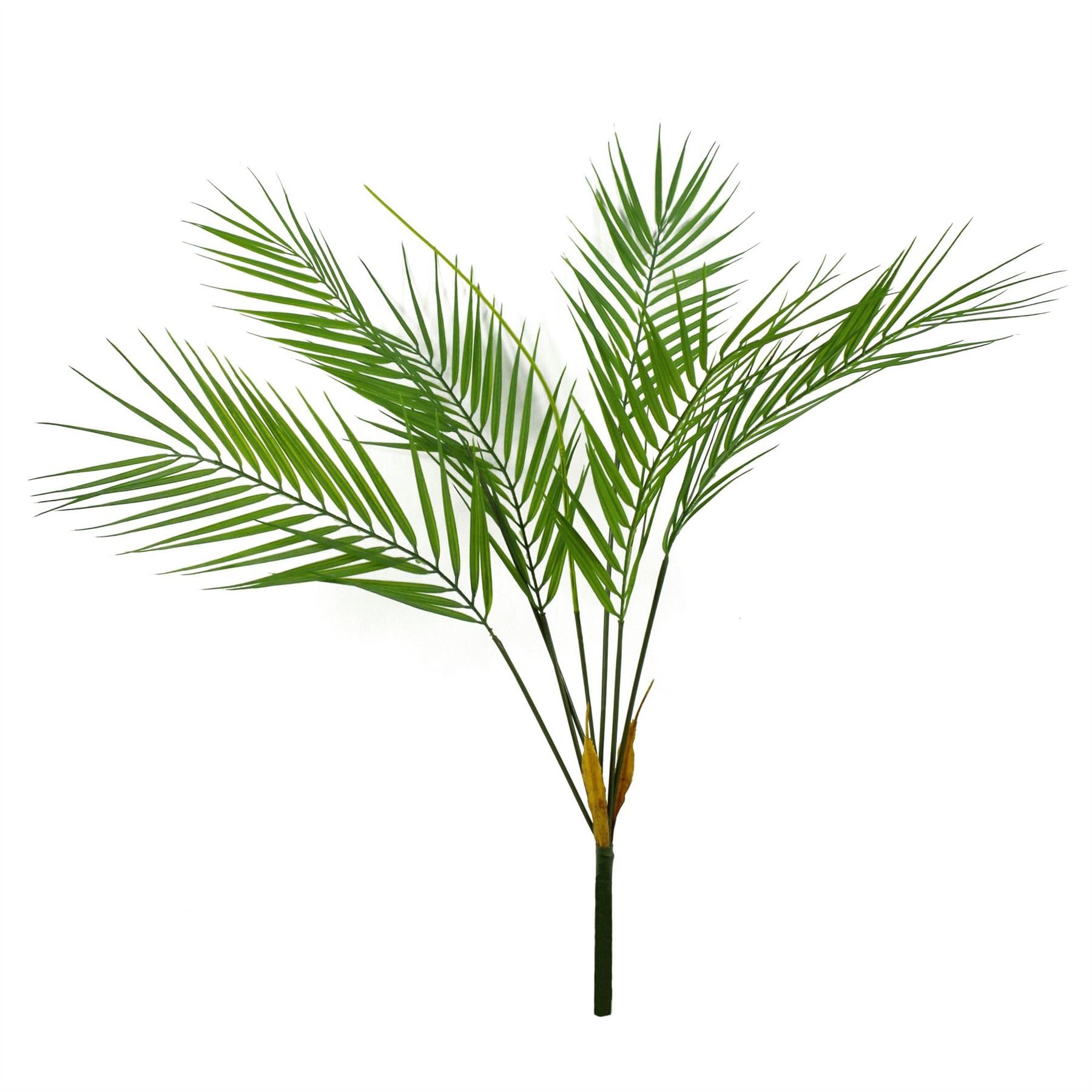 Leaf Artificial Tropical Palm Tree Realistic, Green