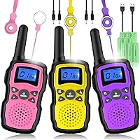 Vista 12 de Wishouse Walkie Talkies para niños recargable