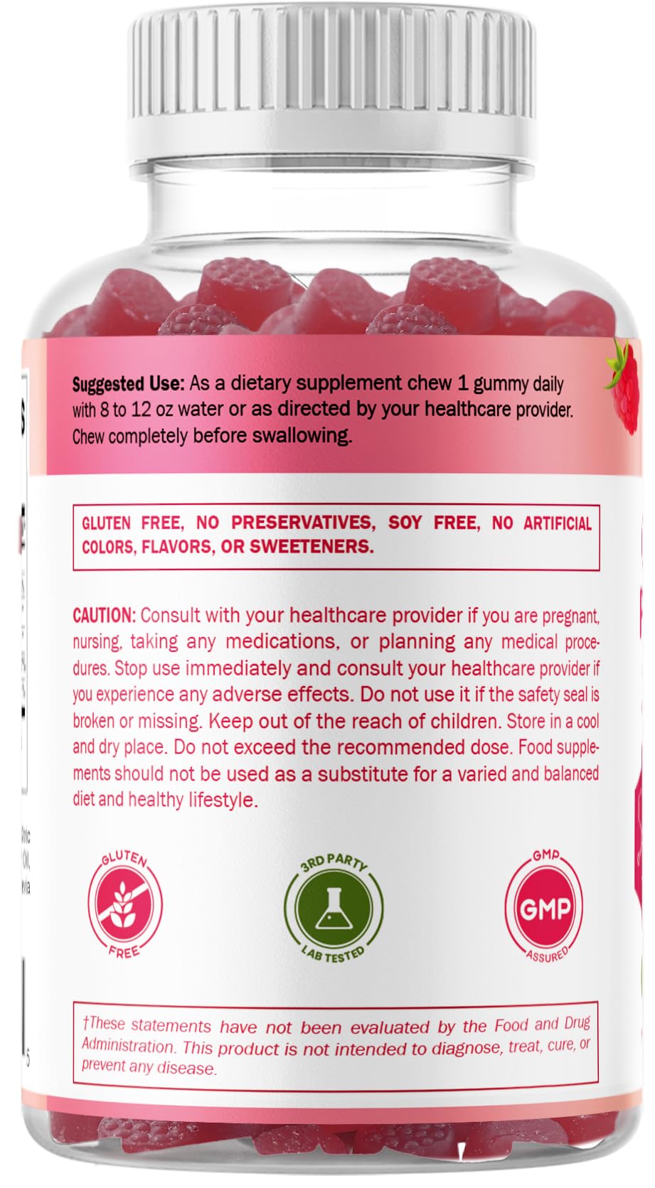 Vitamatic Chromium Picolinate 1000 mcg, 90 Gummies, Gluten Free — Amazon image 8