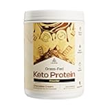 LevelUp WINNER - BEST KETO PROTEIN Grass-fed Collagen Protein Powder, C8 MCT Oil, Whey Protein Isolate, Irish Butter, Ketogenic Protein Shake Supplement (Chocolate Cream)
