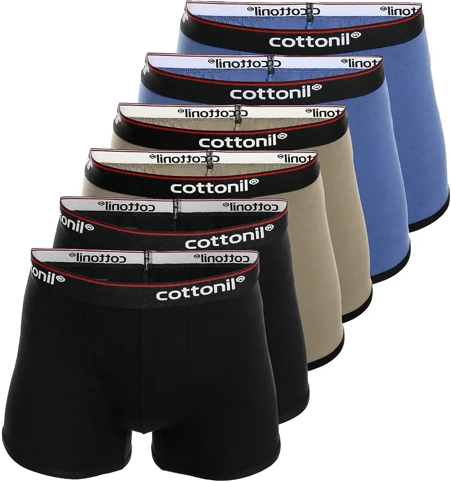 Cottonil Set Everyday Boxer Black Beige Baby