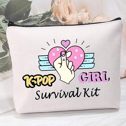 Miniatura 4 de K-pop Regalo K-pop Mercancía Drama Coreano Regalos K-pop Amante de la Música Bolsa de Maquillaje K-Drama Regalo K-pop Mama Sur Kit de vida, K-pop