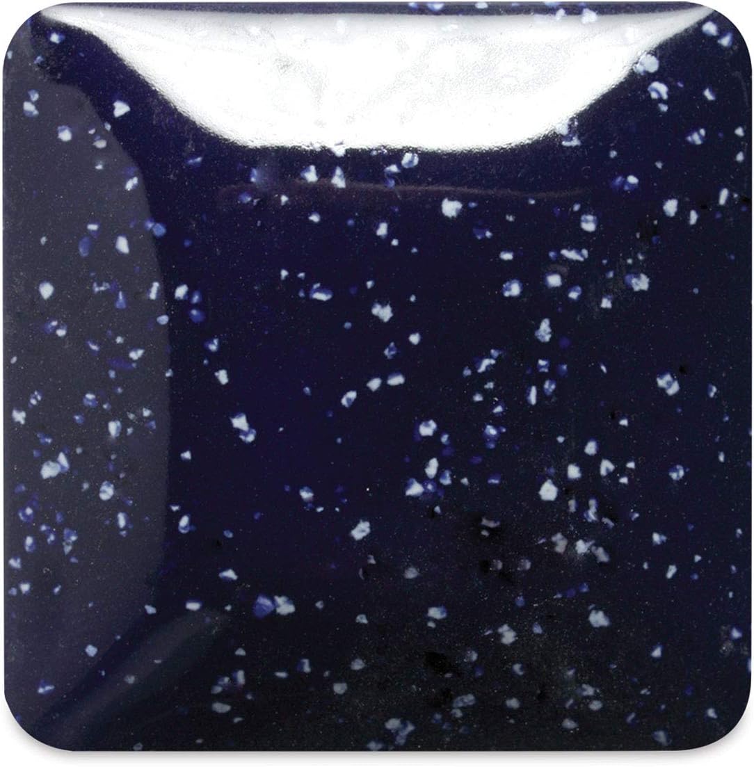 Mayco Speckled Stroke & Coat Glaze - Speckled Moody Blue, Pint