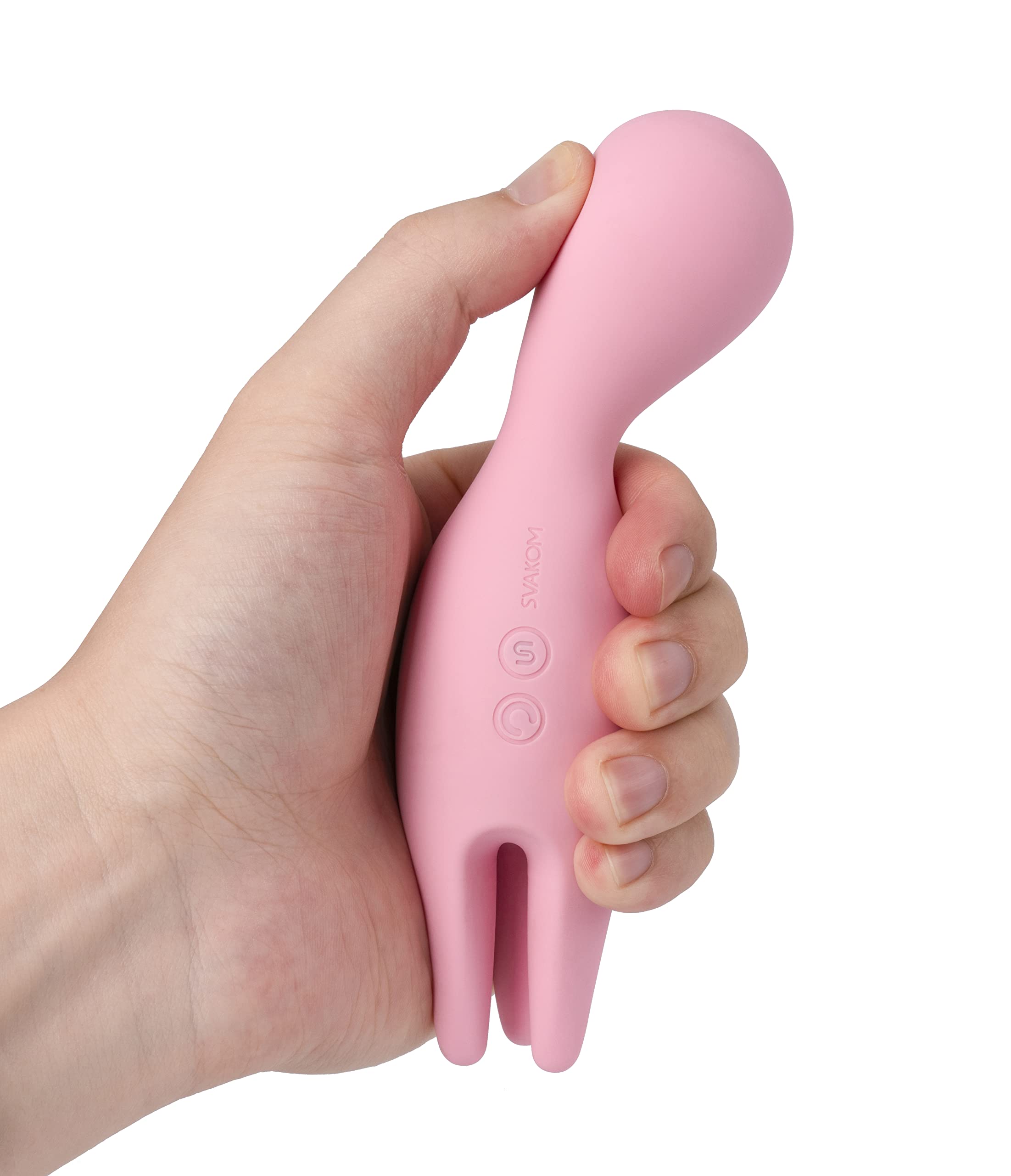 Svakom Nymph Vibrator Clitoridien et Point G Rose Ø 4 x 15,5 cm