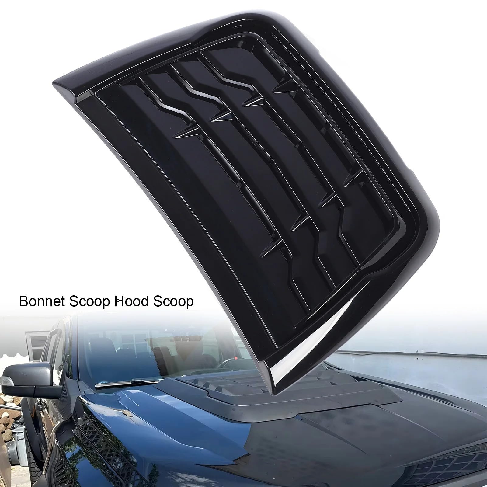 osłona bocznego wlotu powietrza Pasuje do Ford Ranger Raptor 2015-2022 XLT XLS maska ​​odpowietrznik wlotu powietrza osłona kapturka poprawia odprowadzanie ciepła Otwory Wentylacyjne Maski Samochodu