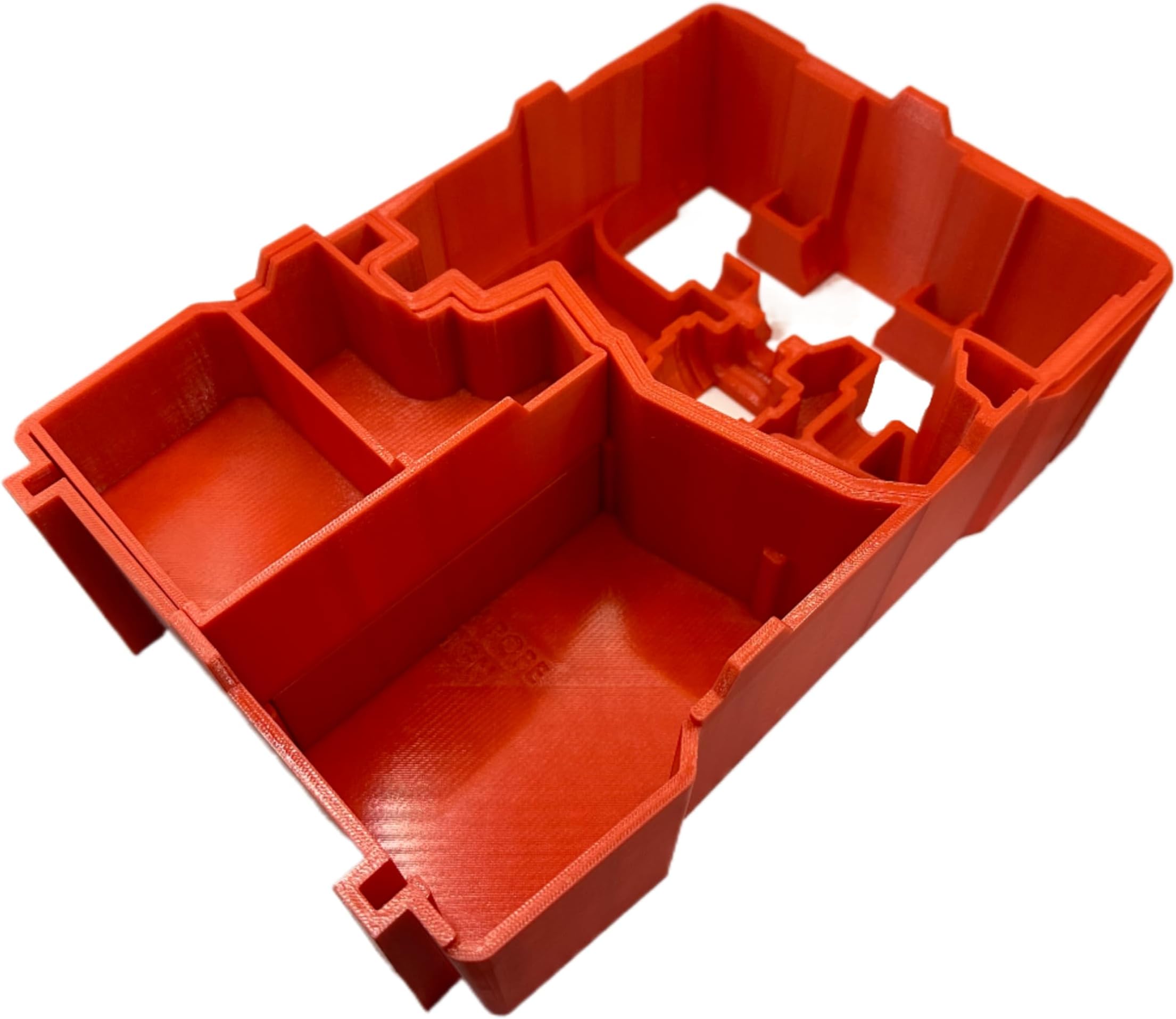 Jonah Pope Design 3d Printed Insert for M12 Installation Driver and Packout Organizer V2 (Insert only) (Red)