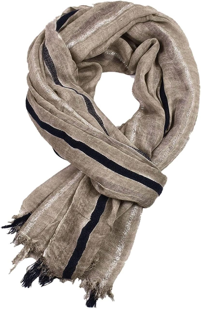 Oversized Scarf Grey Linen Scarf Travel Scarf Oversized Cotton